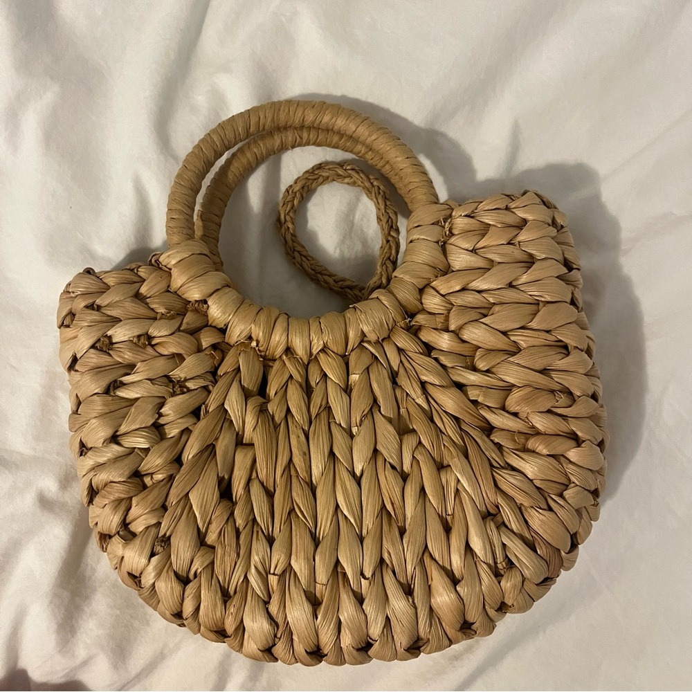 Abercrombie Wicker Basket Crossbody Bag - Picture 5 of 9